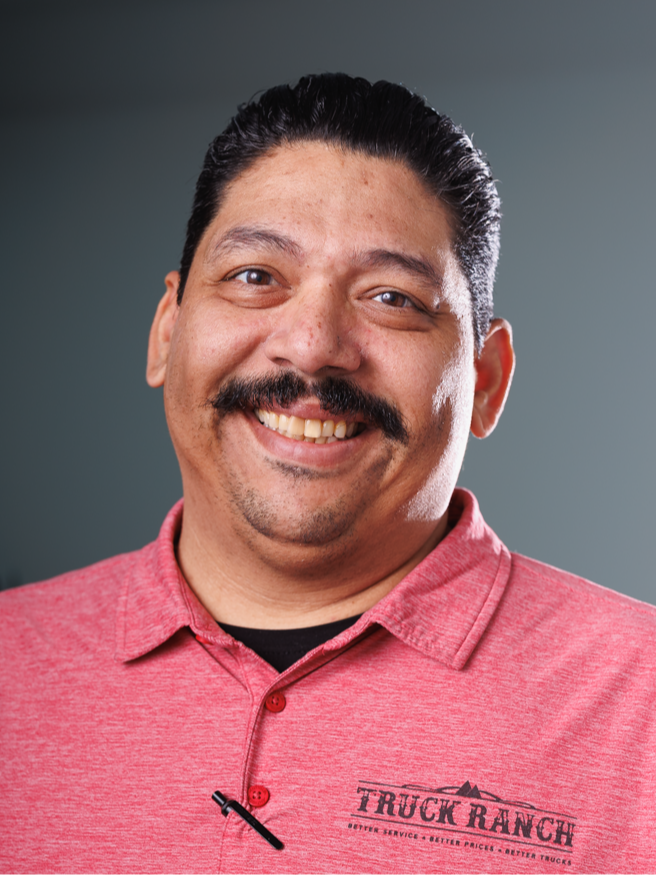 Service Advisor David Arambulo in Truck Ranch Garage at Truck Ranch